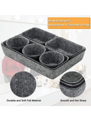 Market99 Rectangular Felt Desk Organizer - MARKET 99