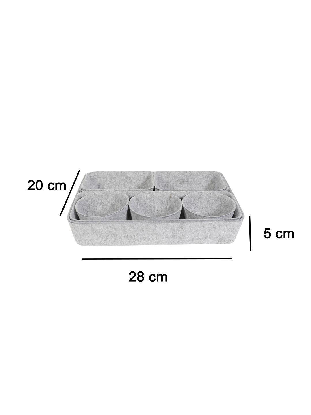 Market99 Rectangular Felt Desk Organizer - MARKET 99