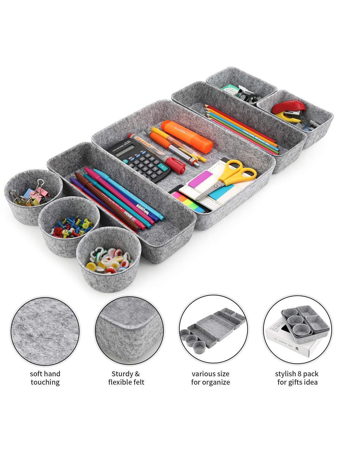 Market99 Rectangular Felt Desk Organizer - MARKET 99