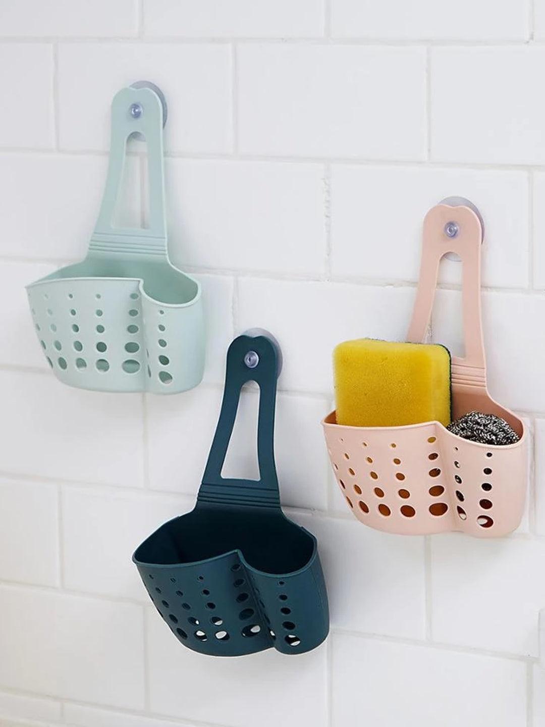 Expandable Storage Drain Basket Rack, Telescopic Sink Holder, Sponge S –  DaysMarketplace