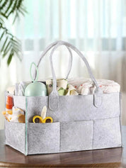 Market99 Square Felt Home Storage Organizer - 34X24X18Cm - MARKET 99