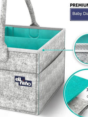 Market99 Square Felt Home Storage Organizer - 34X24X18Cm - MARKET 99