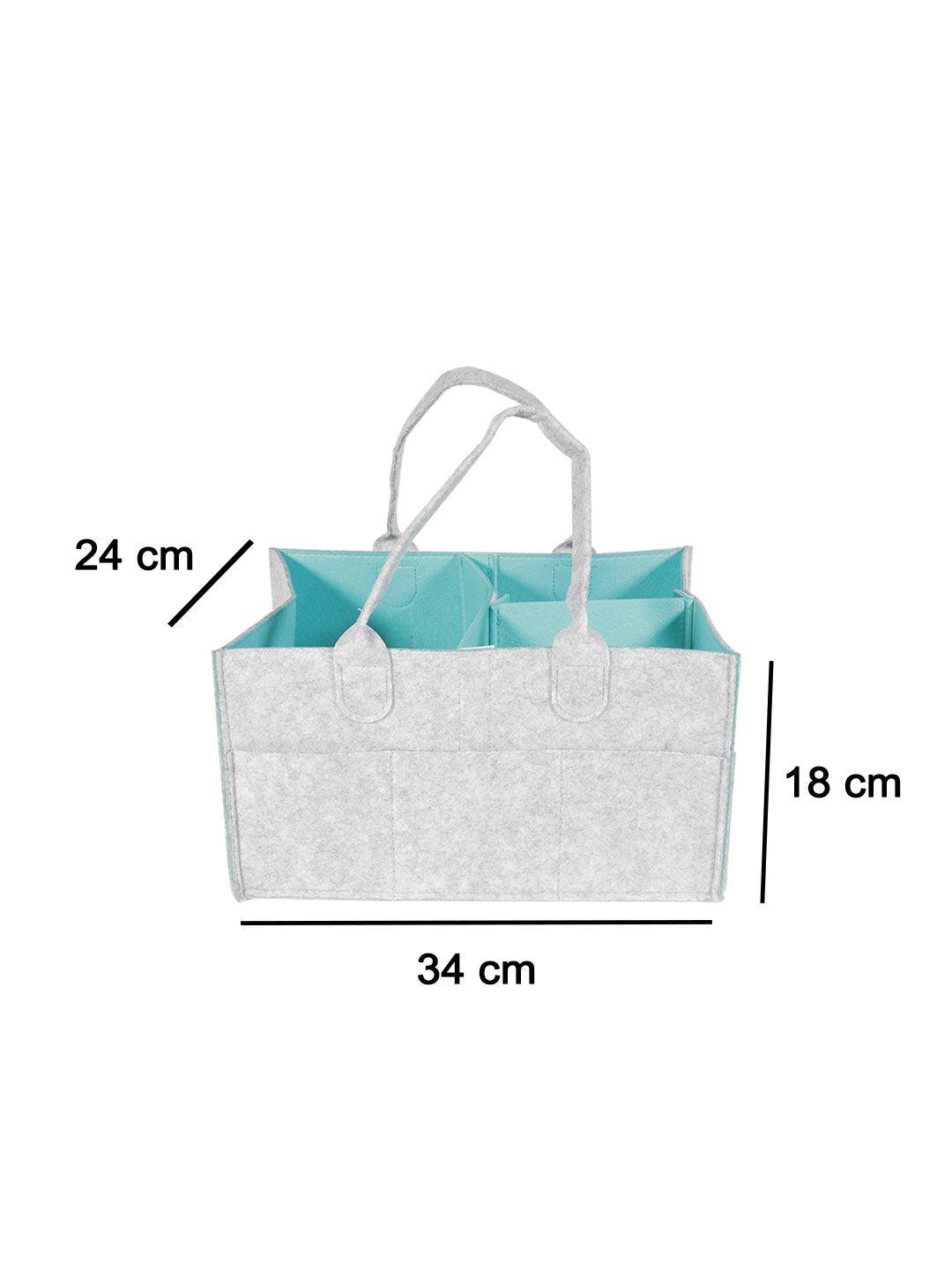 Market99 Square Felt Home Storage Organizer - 34X24X18Cm - MARKET 99