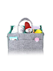 Market99 Square Felt Home Storage Organizer - 34X24X18Cm - MARKET 99