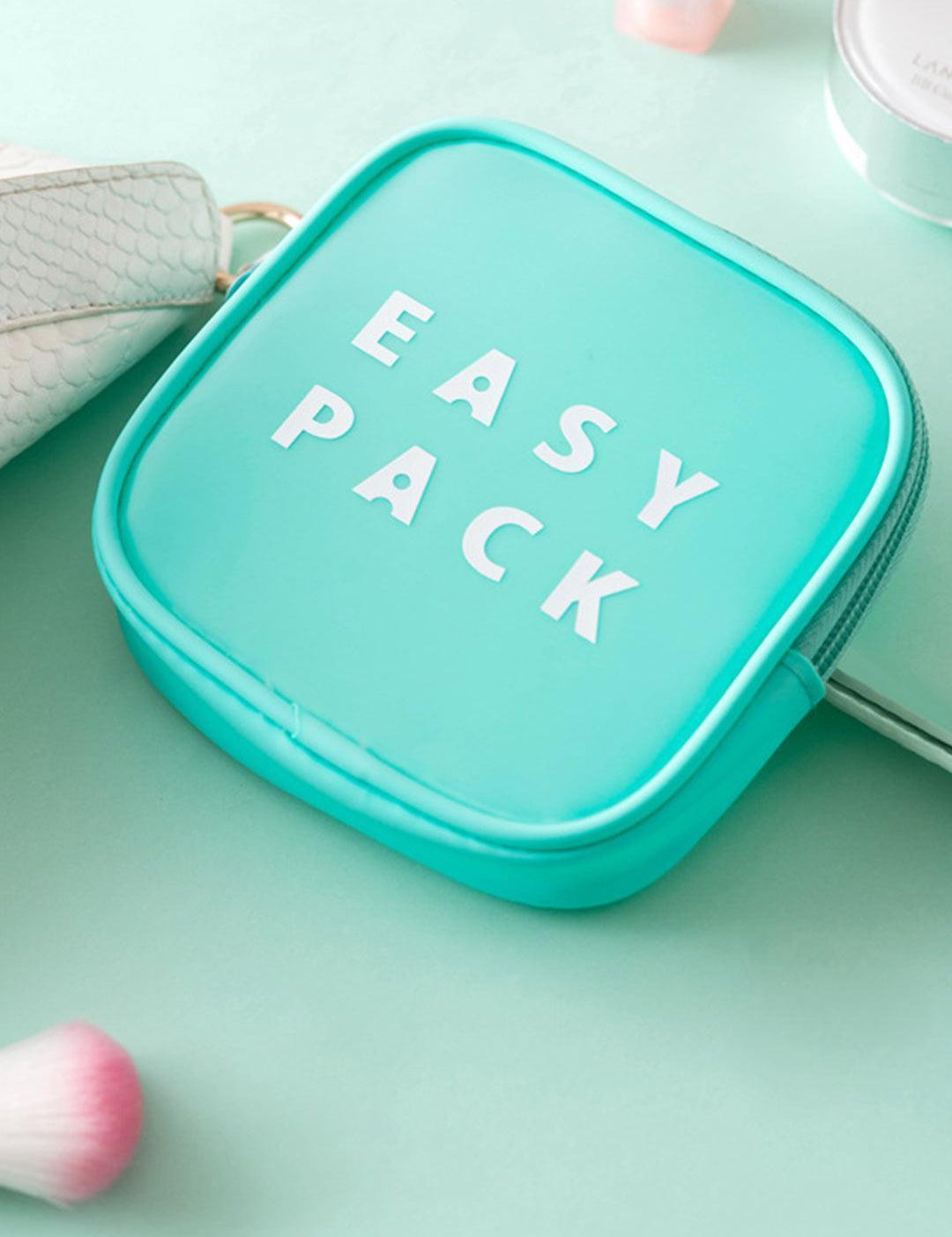 Market99 Square Plastic Travel Pouch - Easy Pack - MARKET 99