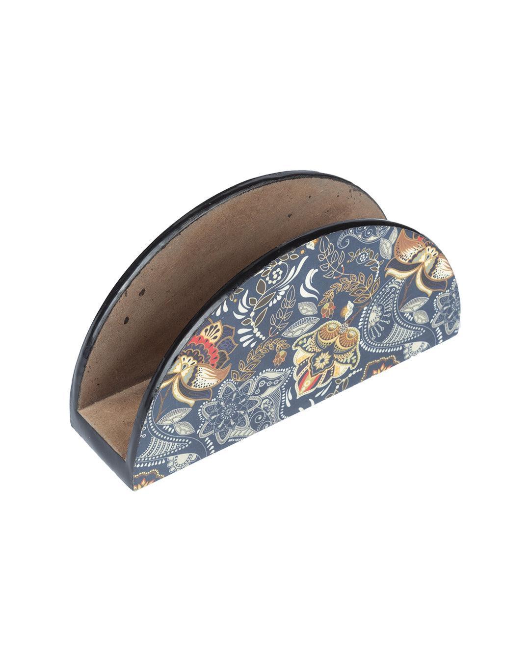 MARKET99 Tableware Napkin Box (1 Pcs, Floral Print)