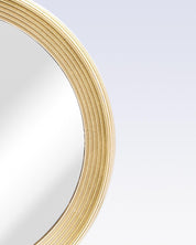 Market99 Wall Mirror, Wall Décor, Champagne Colour, Plastic, Set of 3 - MARKET 99