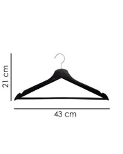 Market99 Wood Hanger, Assorted Colours, Wood, Set of 3 - MARKET 99