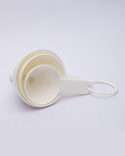 Measuring Spoon, with Funnel Set, for Kitchen, Multicolour, Plastic, Set of 3 Funnels, Set of 6 Spoons - MARKET 99