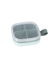 Medicine Box with 4 Sections, Olive Green, Plastic - MARKET 99