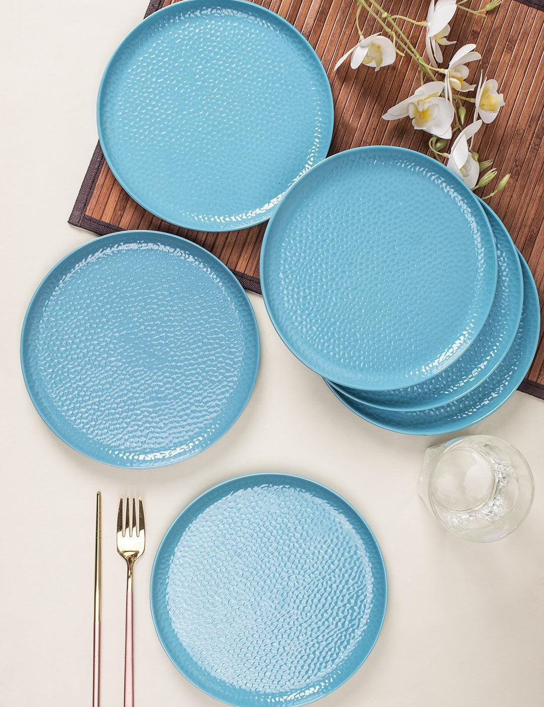 Melamine Round Quarter Plate (Set of 6) - MARKET 99