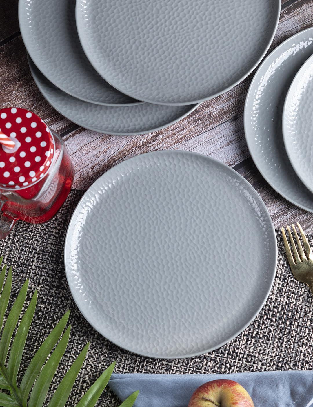 Melamine Round Quarter Plate (Set of 6) - MARKET 99