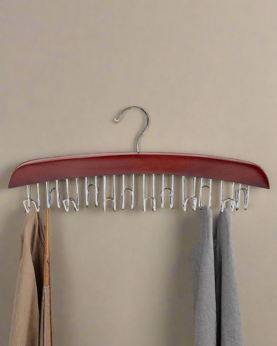 Metal + Wood Belt Hanger