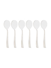 Midline Steel Tableware Cutlery Set Of 18 Pcs With Stand in Silver Colour - MARKET 99