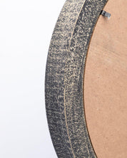 Mirror with Jewellery Holder, Chrome Finish, Dressing Table, Ring Dish, Brown, MDF - MARKET 99