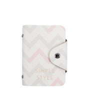 Multi Card Holder, Wallet, Harlequin Print, Multicolour, PU Leather - MARKET 99