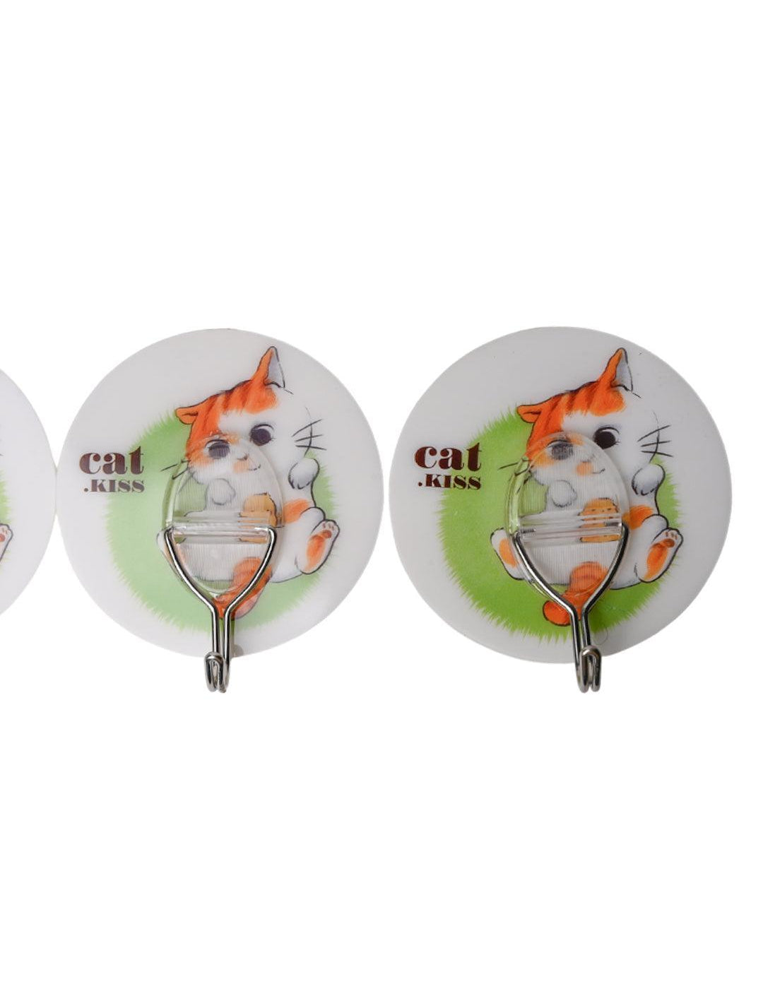 Multipurpose Plastic Self-adhesive 3pc Hooks - MARKET 99