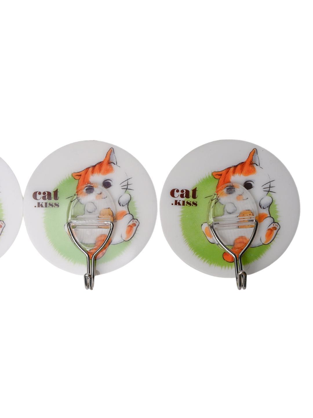 Multipurpose Plastic Self-adhesive 3pc Hooks - MARKET 99