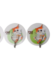 Multipurpose Plastic Self-adhesive 3pc Hooks - MARKET 99