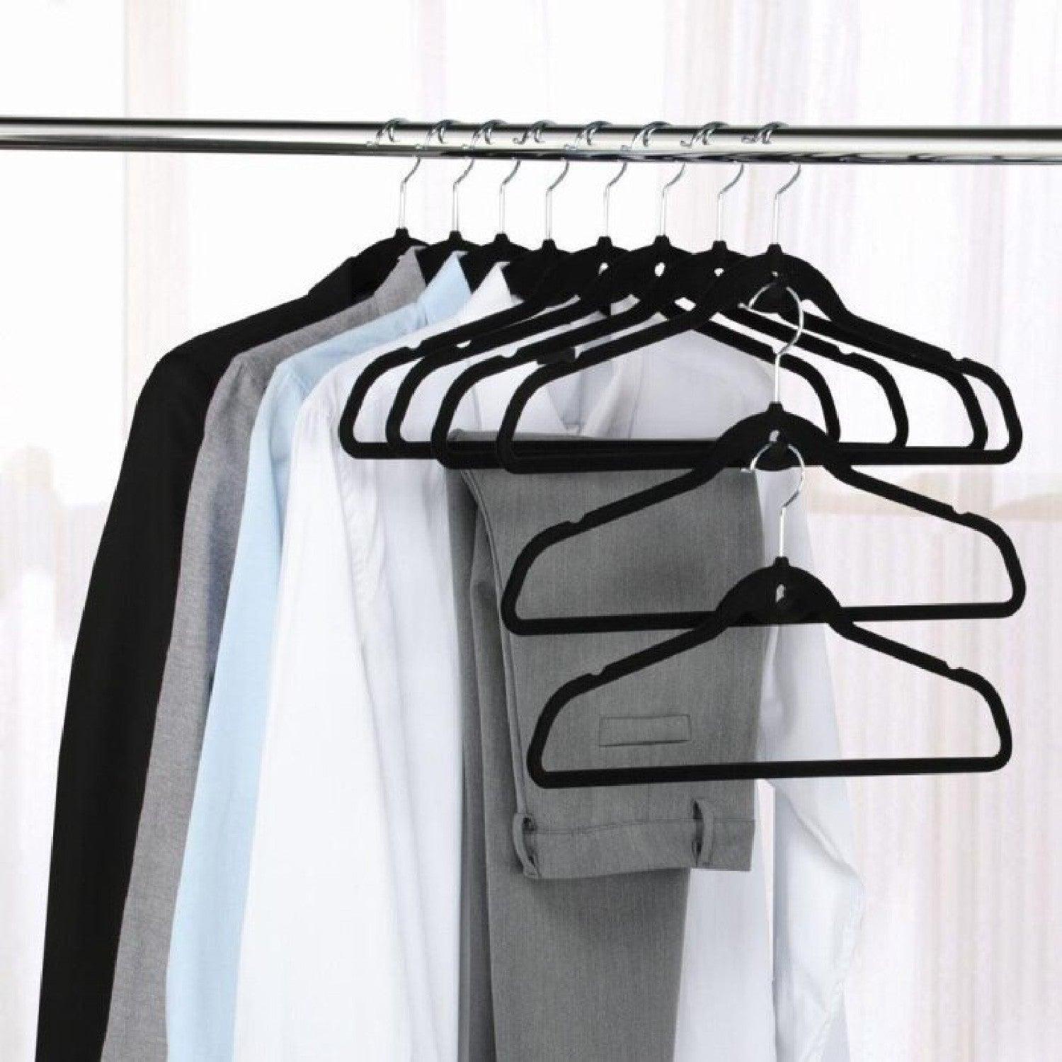Non-Slip Velvet Hangers - Set of 20 - MARKET 99