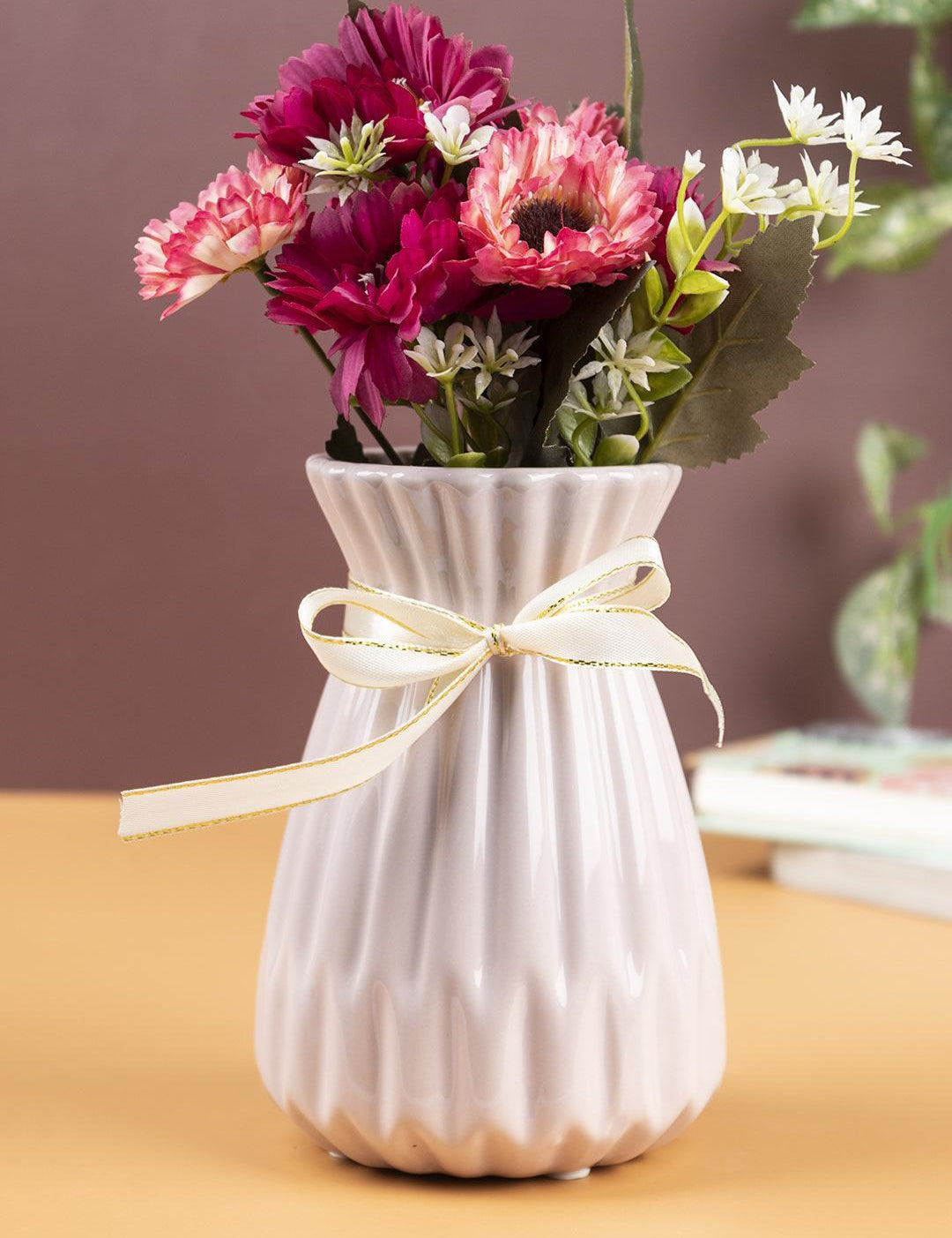 Nordic Vase, Pink, Ceramic - MARKET 99