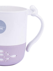 Peach Crocodile Face Plastic Kids Mug