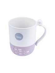 Peach Crocodile Face Plastic Kids Mug