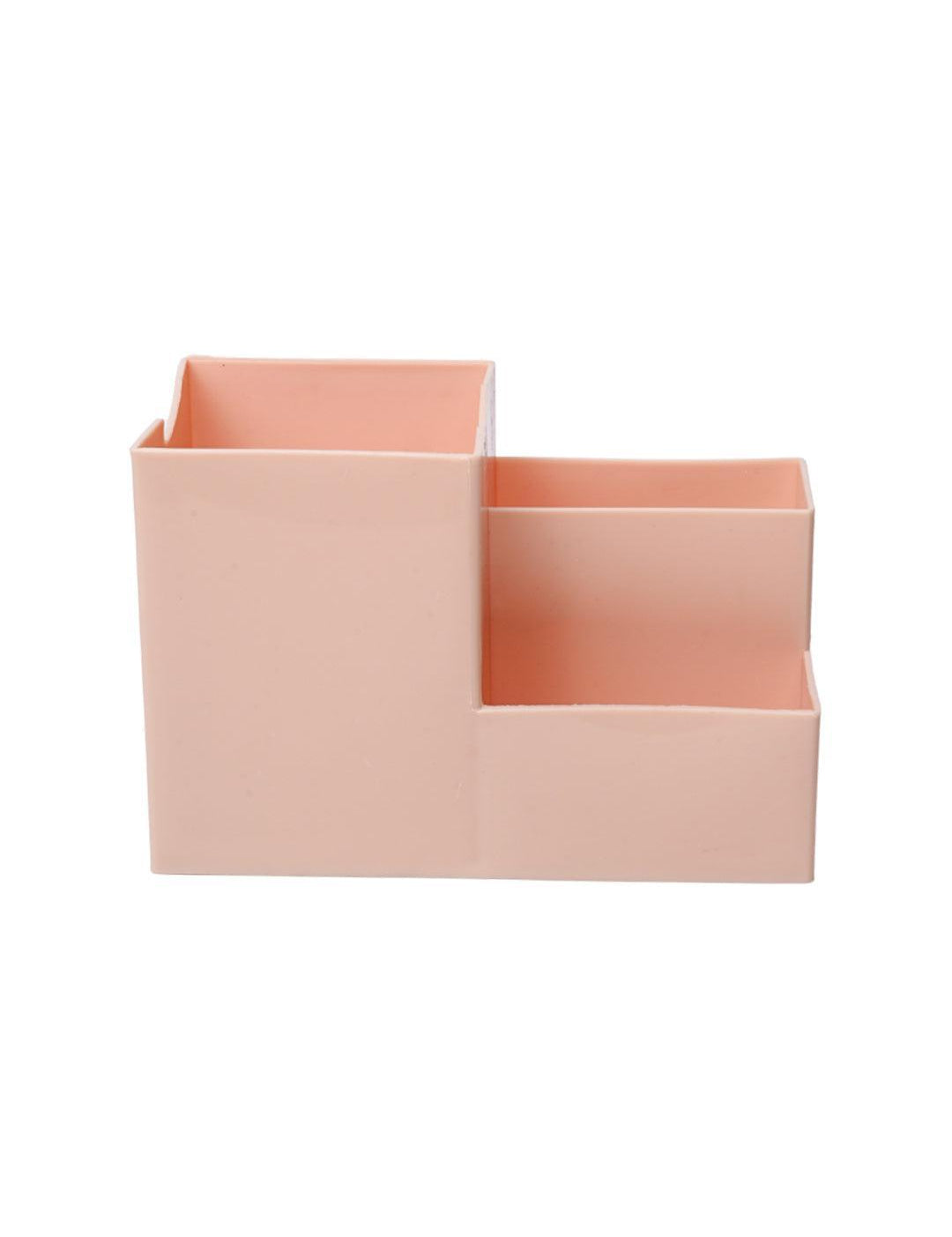 Peach Pen Holder - 14.5 X 10 X 7 Cm - MARKET 99