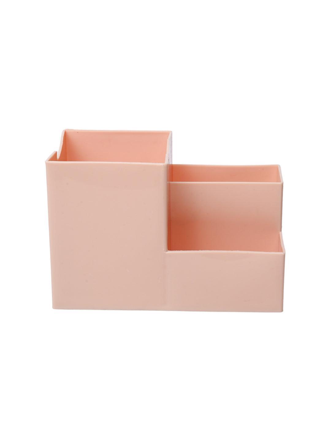Peach Pen Holder - 14.5 X 10 X 7 Cm - MARKET 99