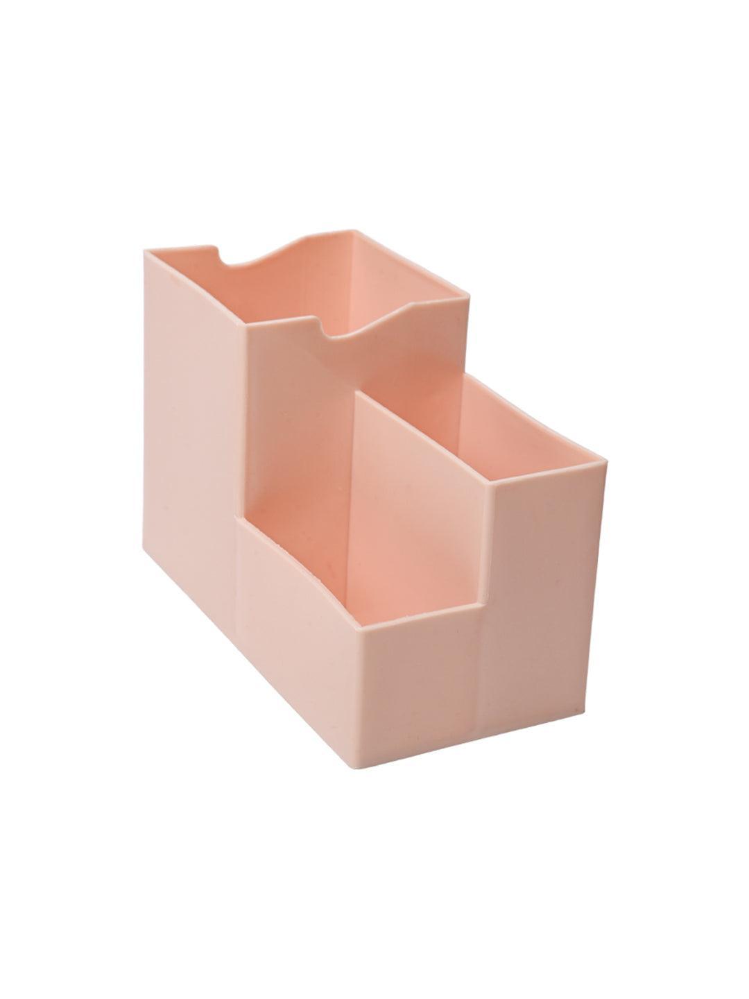 Peach Pen Holder - 14.5 X 10 X 7 Cm - MARKET 99