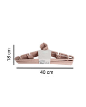 Plastic, Cloth Hanger Set Of 4 Pcs, Plain, Glossy : Finish, Multicolor