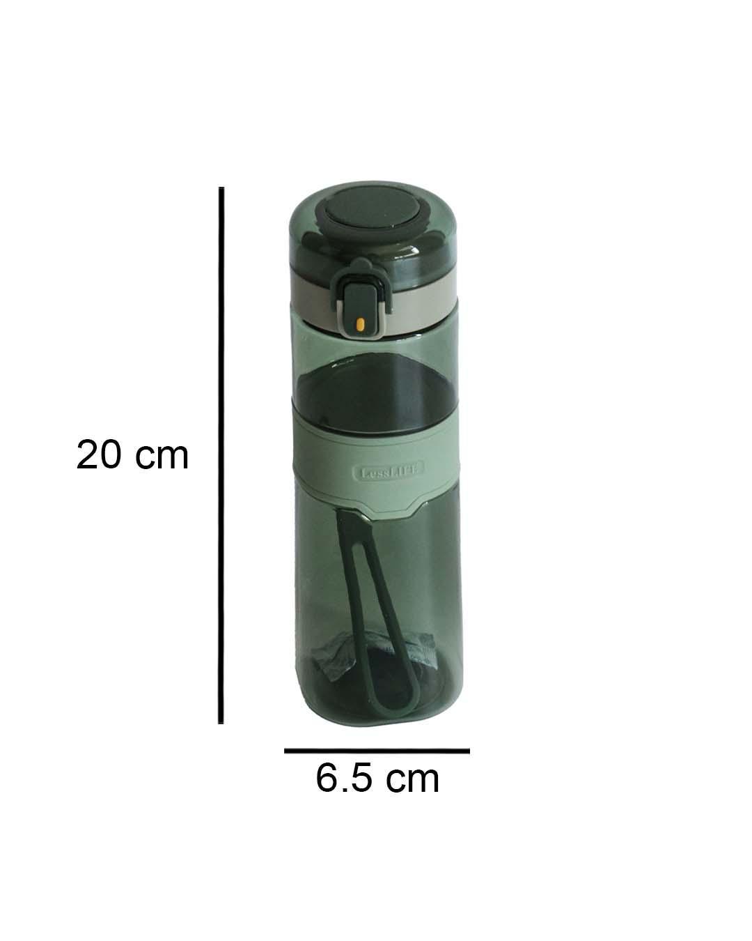 Plastic, Water Bottle 540 Ml, Rubber Grip, Glossy : Finish, Multicolor