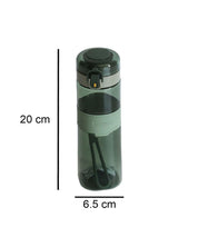 Plastic, Water Bottle 540 Ml, Rubber Grip, Glossy : Finish, Multicolor