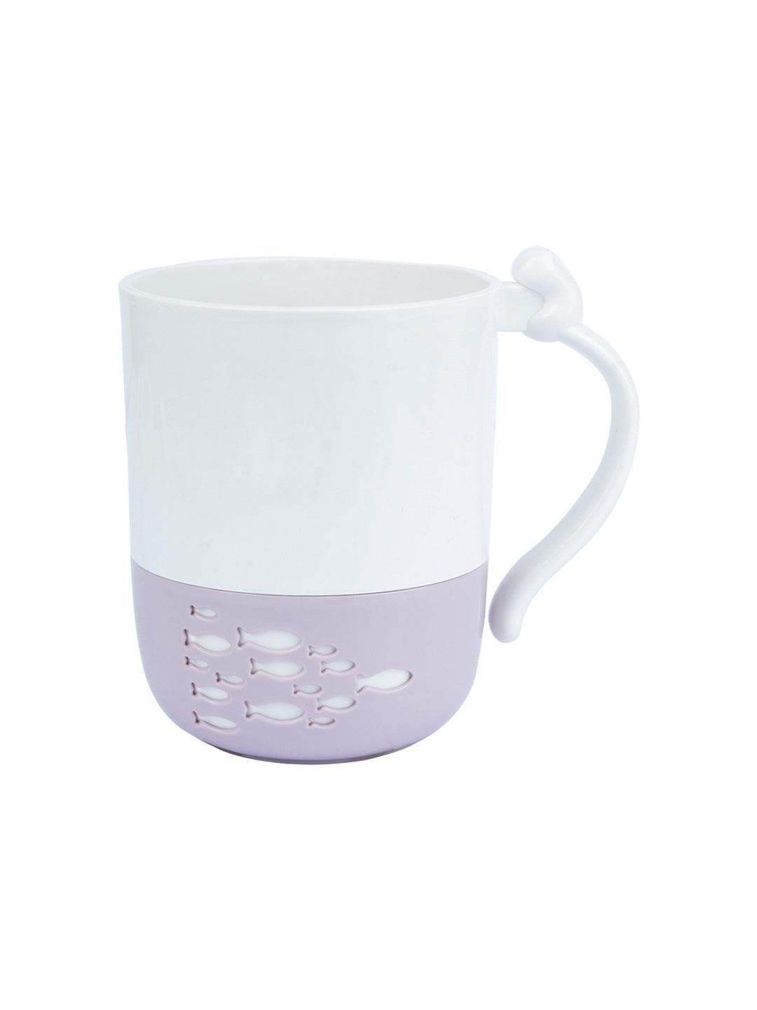 Purple Crocodile Face Plastic Kids Mug