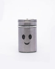 Salt & Pepper Set, Silver, Stainless Steel, Glass, Set of 2, 100 mL - MARKET 99