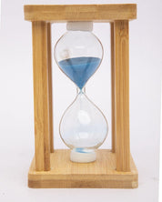 Sand Timer, Hour Glass, for Home Décor, Blue, MDF - MARKET 99