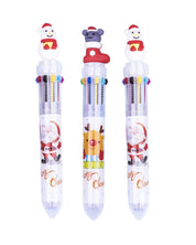 Santa Claus Bobble Head Ball Pens (Assorted Colour, Set Of 3) - MARKET 99