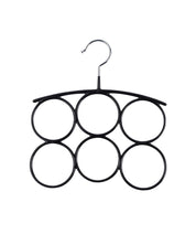 Scarf Hanger, Black, Mild Steel & PVC - MARKET 99