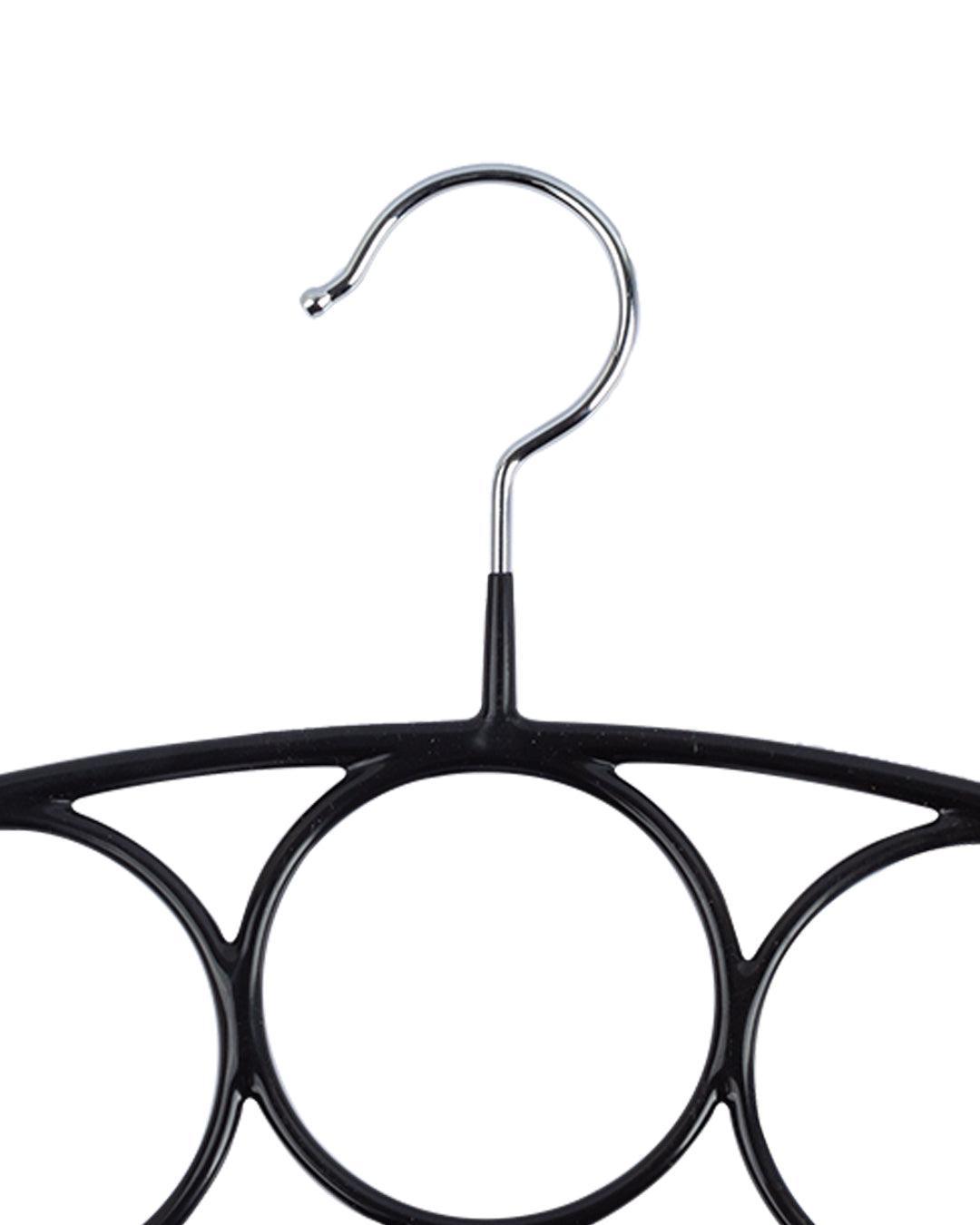 Scarf Hanger, Black, Mild Steel & PVC - MARKET 99