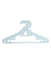 Solid Hangers, Turquoise, Plastic, Set of 4 - MARKET 99