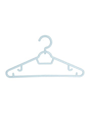 Solid Hangers, Turquoise, Plastic, Set of 4 - MARKET 99