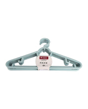 Solid Hangers, Turquoise, Plastic, Set of 4 - MARKET 99