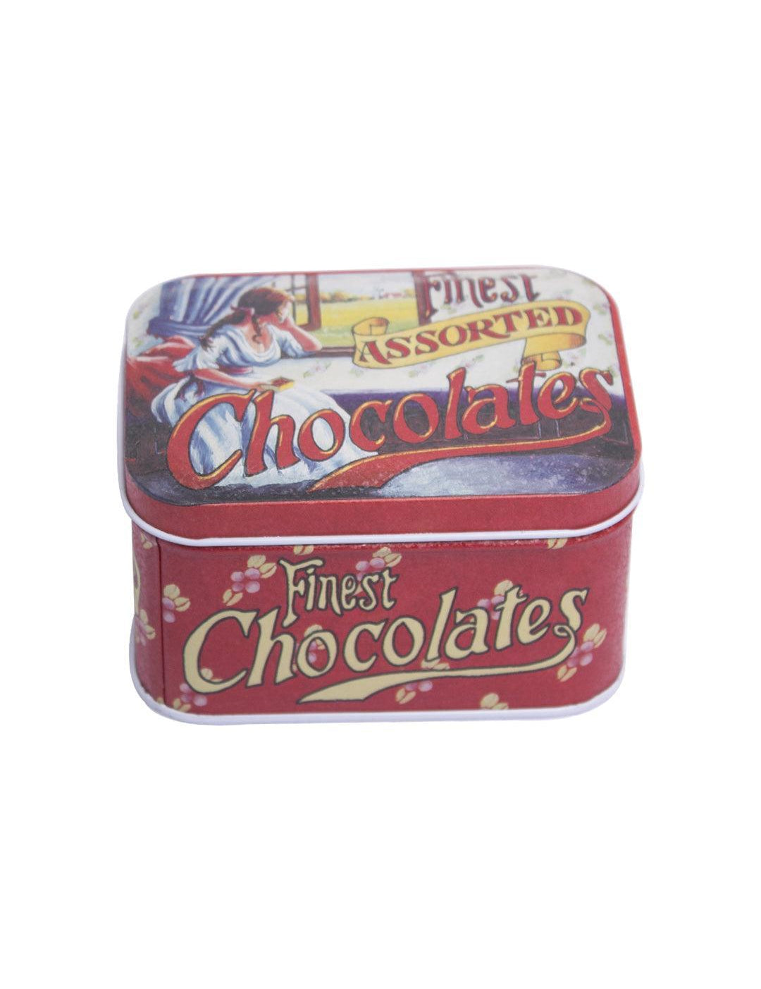 Storage Box, for Home & Kitchen, Finest Chocolates, Pink, Tin, Set of 3 - MARKET 99