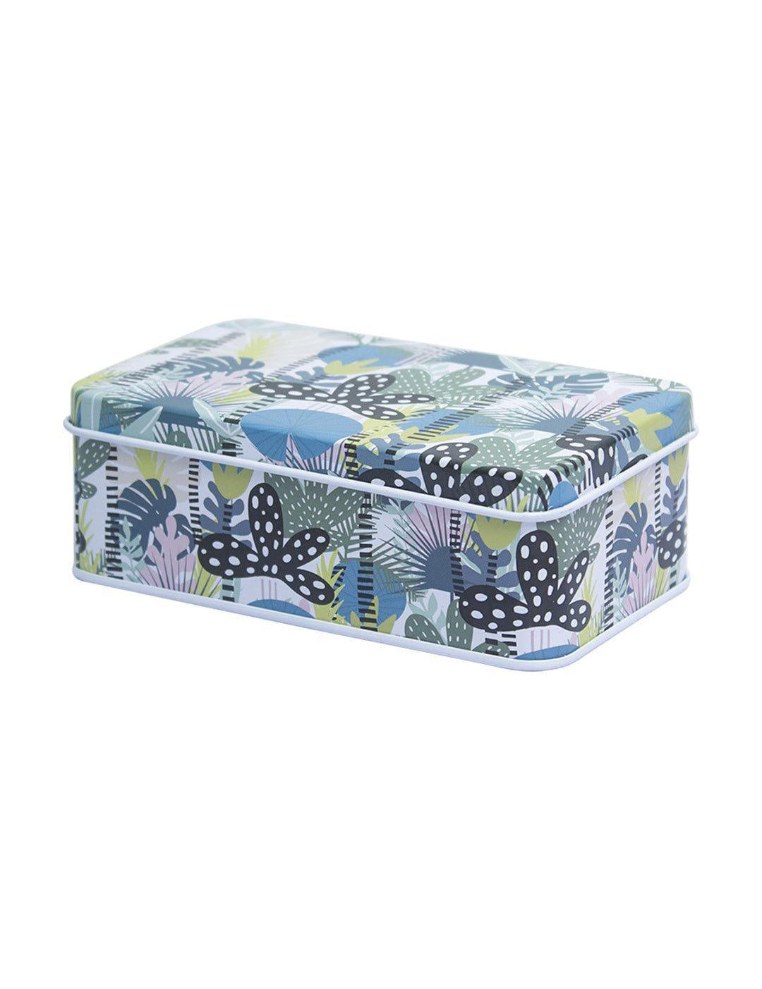Storage Box, for Home, Multi Color, Tin, Set of 2 - MARKET 99