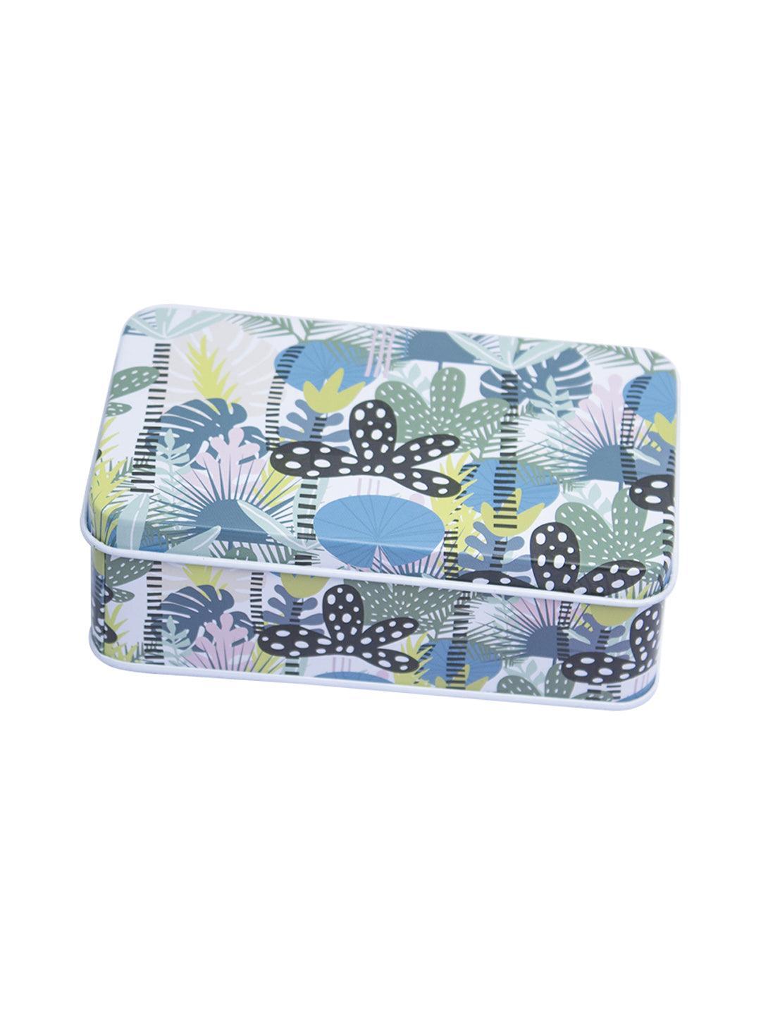 Storage Box, for Home, Multi Color, Tin, Set of 2 - MARKET 99