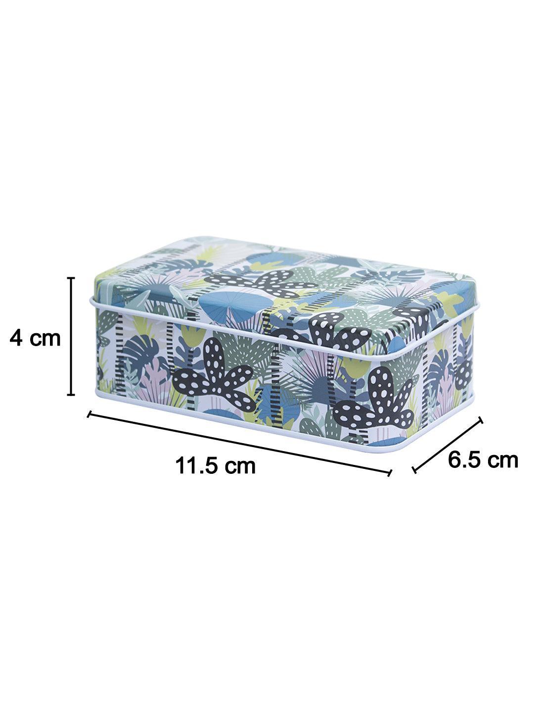Storage Box, for Home, Multi Color, Tin, Set of 2 - MARKET 99