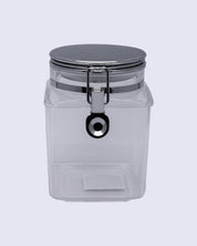Storage Jar, for Kitchen & Home, Transparent, Plastic, 1.2 Litre - MARKET 99