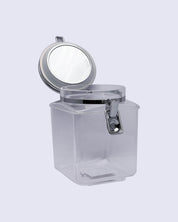 Storage Jar, for Kitchen & Home, Transparent, Plastic, 1.2 Litre - MARKET 99