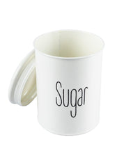 Off White Sugar Jar With Lid (900mL)