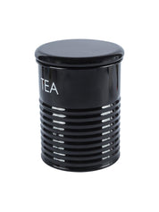 Tea & Sugar Jar - Set Of 2 (Black, Each 900 mL) - MARKET 99